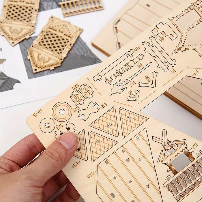 Building Toy Architectural Model Toy Set