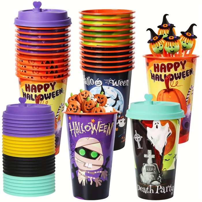 Halloween Decorations Style 24Pcs Halloween Cup