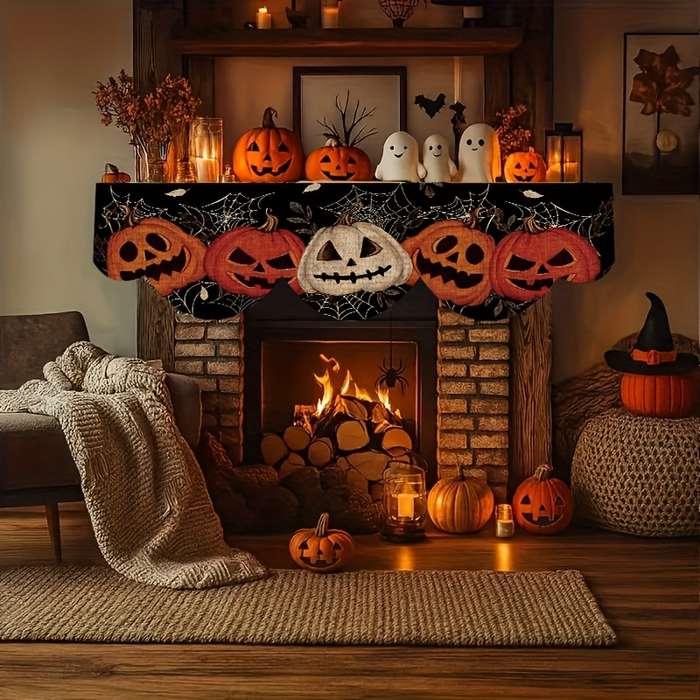 Halloween tablecloth decoration size 50x200cm