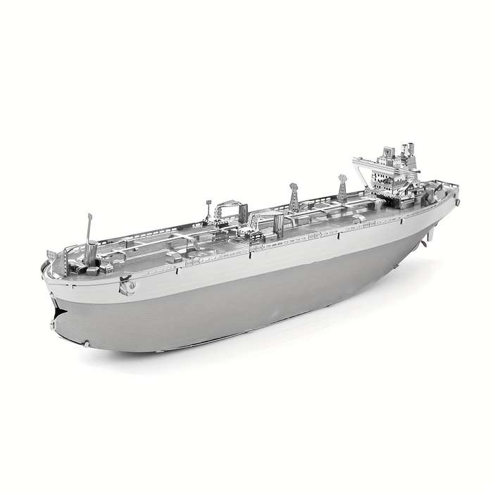 Building Toy Architectural Model Toy Set Color Oil Platform  Silvery Gray