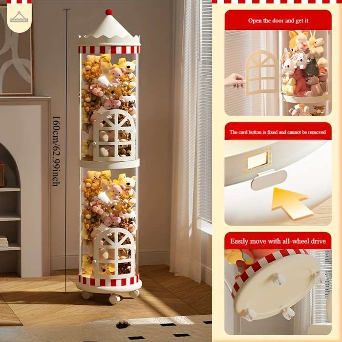 Storage And Organizationsize Mobile Model 172Cm Three Layers