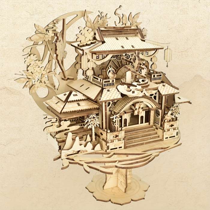Building Toy Architectural Model Toy Set Style Chinese Style