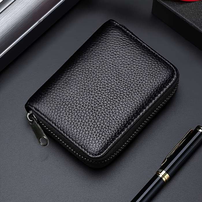 1pc Fashion Bank Card Business Card Wallet Men's Organ Card Holder Credit Card Holder and ID Hold