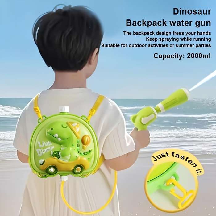 Toy Guns Items Blue Space Backpack Water Gun