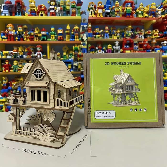 Building Toy Architectural Model Toy Set Items Tree House