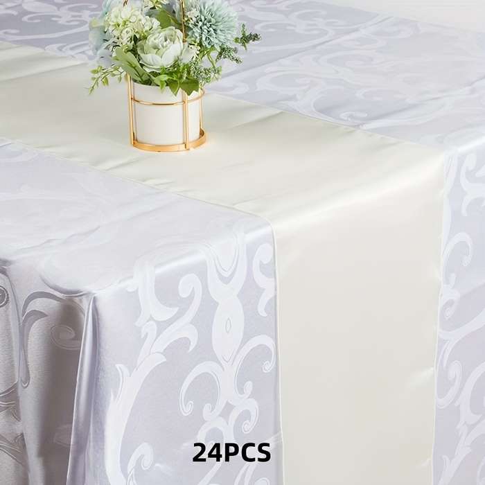 Halloween tablecloth decoration color Black size 30.48 x 182.88cm x 24pcs