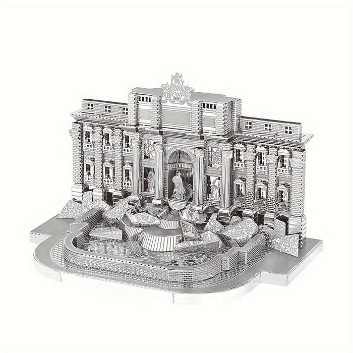 Building Toy Architectural Model Toy Set Items Rome Trevi Fountain