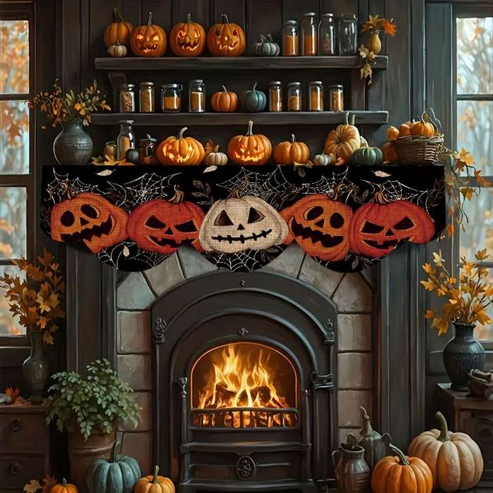 Halloween tablecloth decoration size 50x200cm