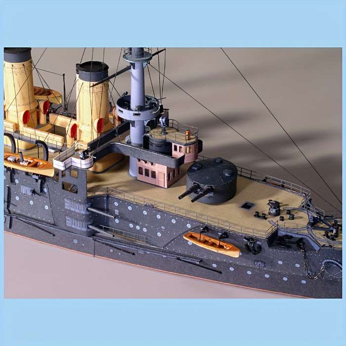 3D Jigsaw Puzzle Model Ship Material Oslabya Battleship Papercraft