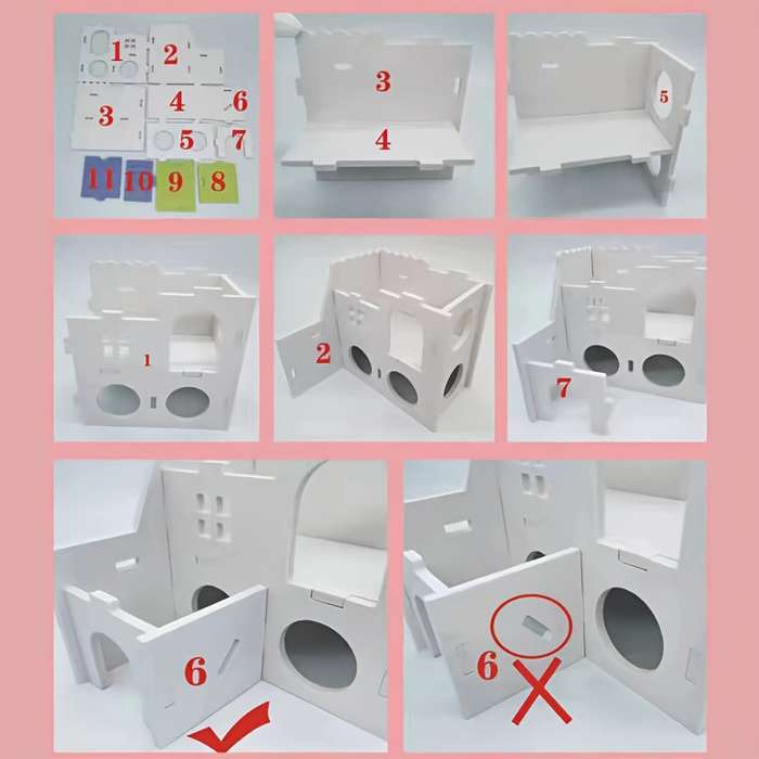 Pet Supplies Items Five  Piece Set    Purple