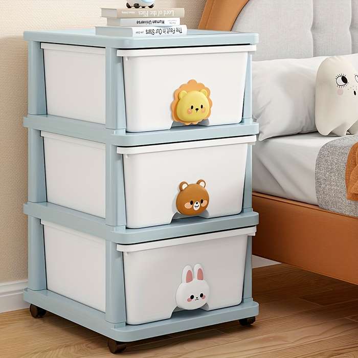 Storage And Organizationsize Cartoon 4 Layers  Single Row]