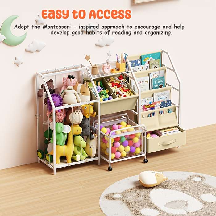 Storage And Organizationcolor White