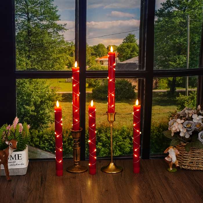 Halloween Decorations Color Red Quantity 6Pcs