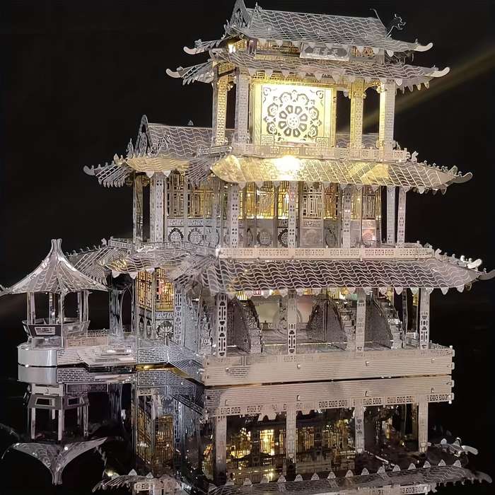 Building Toy Architectural Model Toy Set Items Tianyin Pavilion