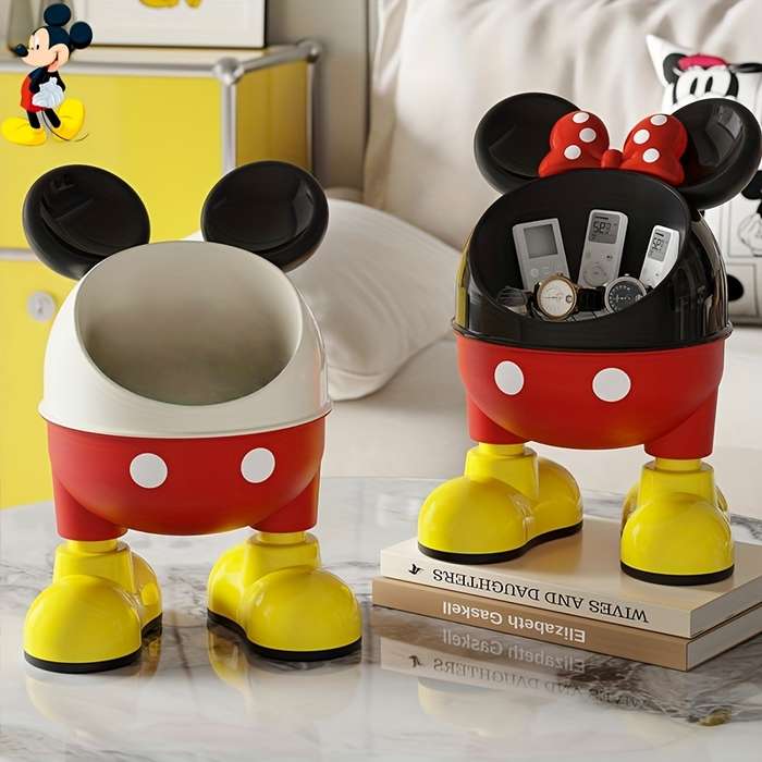 Storage And Organizationcolor 1Pc Black Mickey