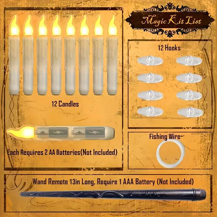 Halloween Decorations Color 12Pcs