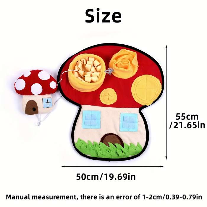 Pet Supplies Color Red  Mushroom