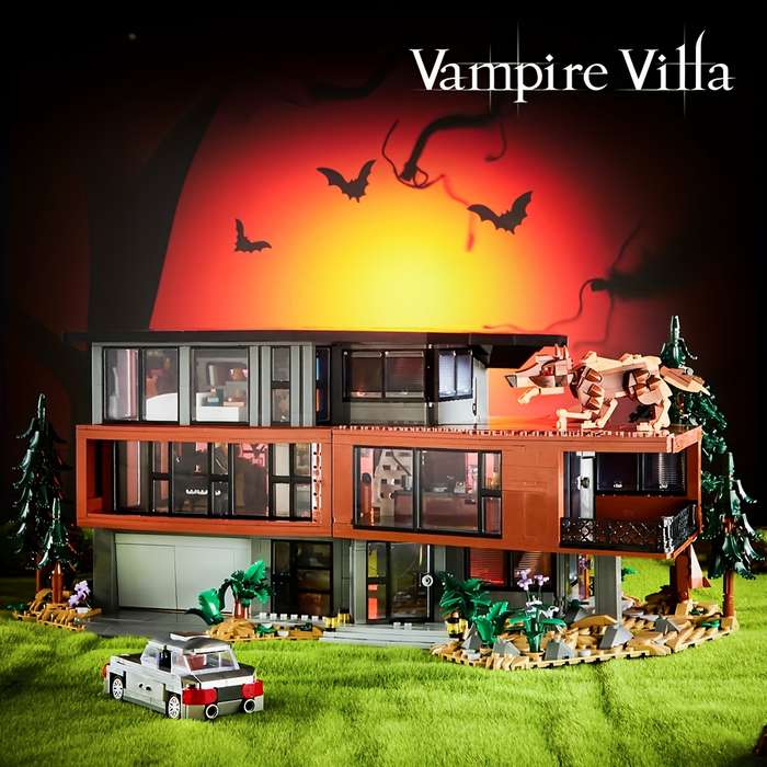 Building Toy Architectural Model Toy Set Quantity 2813Pcs