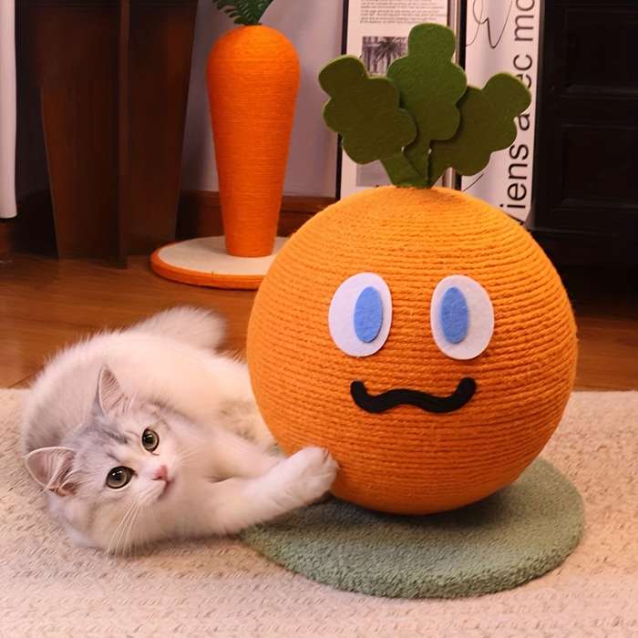 Pet Supplies Items Large Carrot Cat Scratching Ball