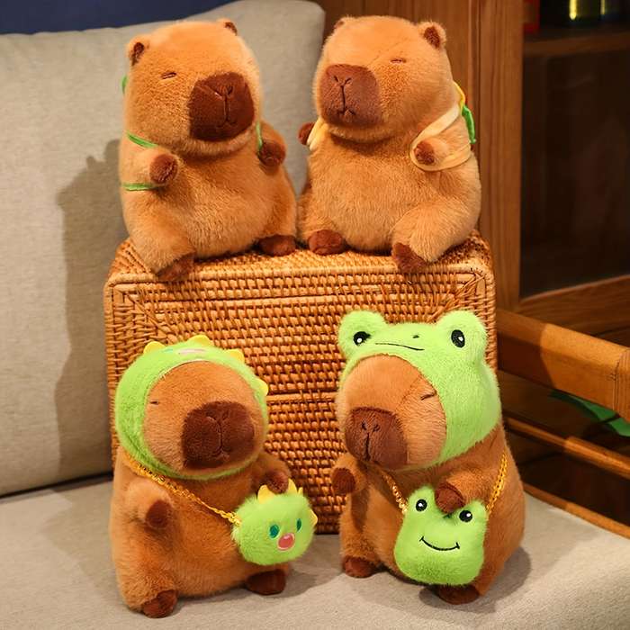 Toy Doll Model Frog Capybara