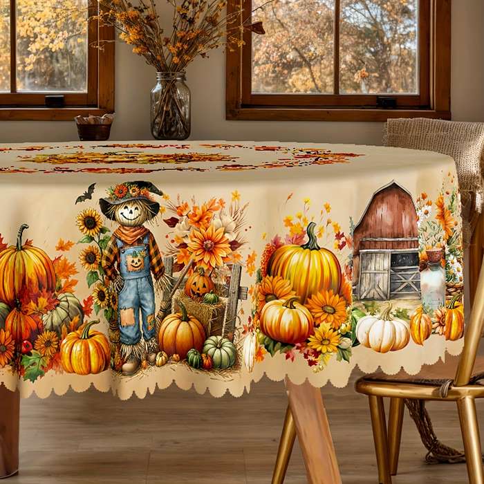 Halloween tablecloth decoration size 60x86in 152x218cm or Rectangle