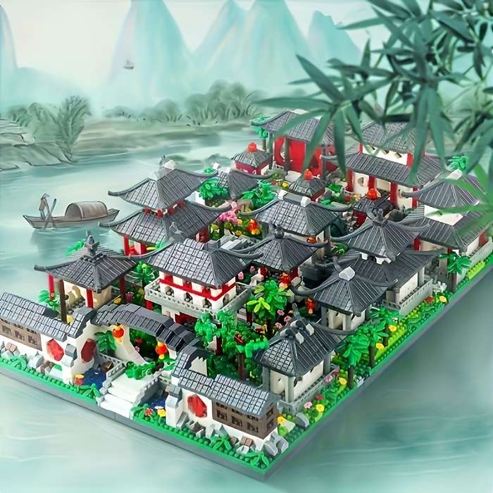 Building Toy Architectural Model Toy Set Color Polychrome