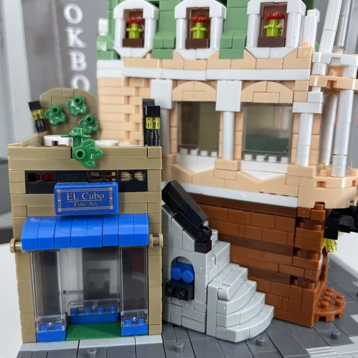 Building Toy Architectural Model Toy Set Style 1928 Pcs Apartment