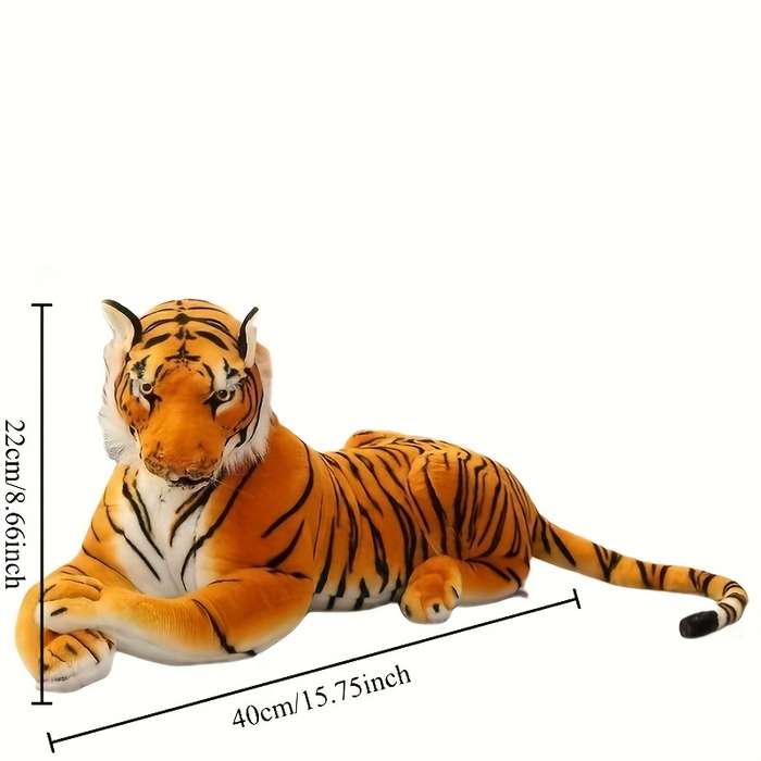 Toy Doll Model White Tiger Quantity 1Pc