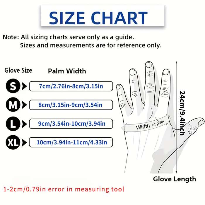 Work Gloves Size M Quantity 50 Pcs