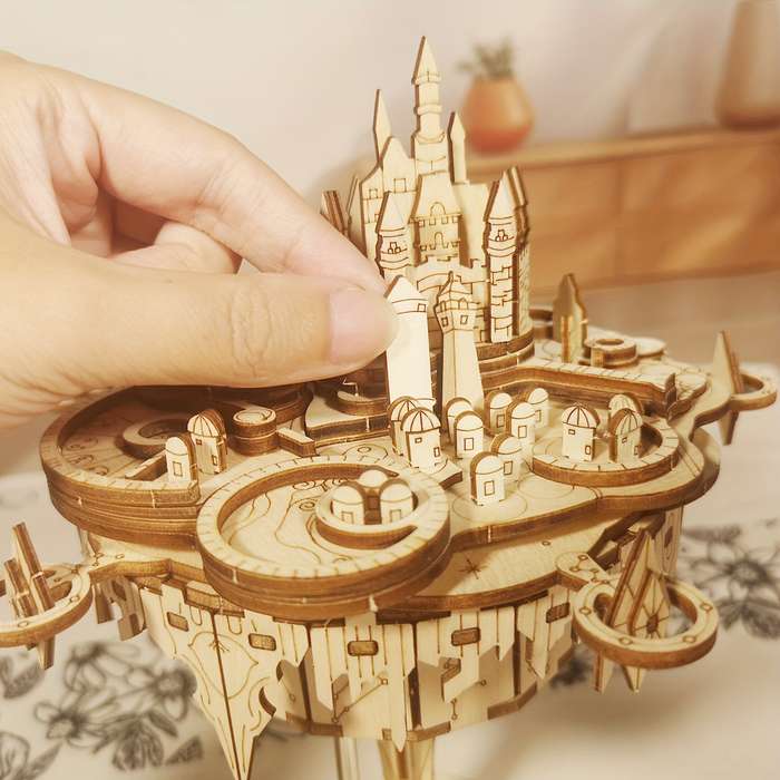 Building Toy Architectural Model Toy Set Style Castle