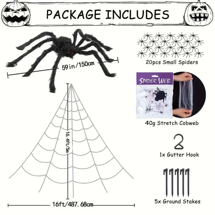 Halloween Decorations Color Black Quantity A Set