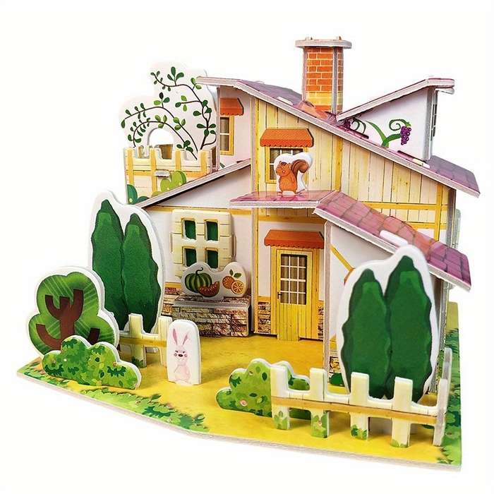 Building Toy Architectural Model Toy Set Model Jf A040