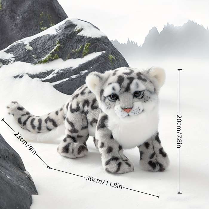 Toy Dolls Style 29.97cm Snow Leopard