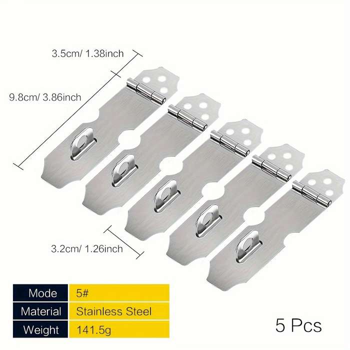 Lock Size 9.8Cm 3.86 Inch   Quantity 5Pcs