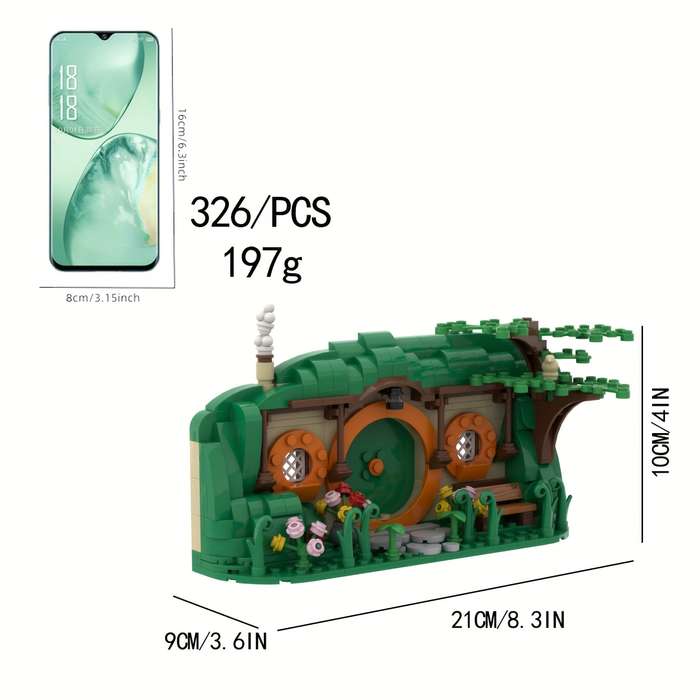 Building Toy Architectural Model Toy Set Model Btxw 326Pcs