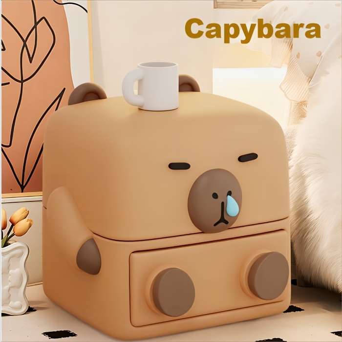 Storage And Organizationquantity 1Pc Capybara Storage Cabinet
