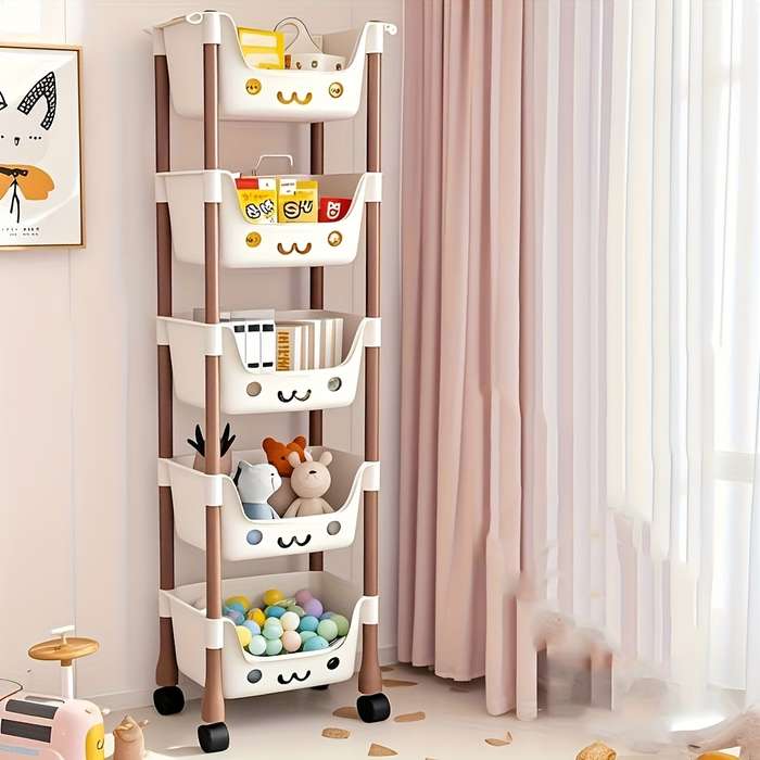 Storage And Organizationsize Five Layers  White