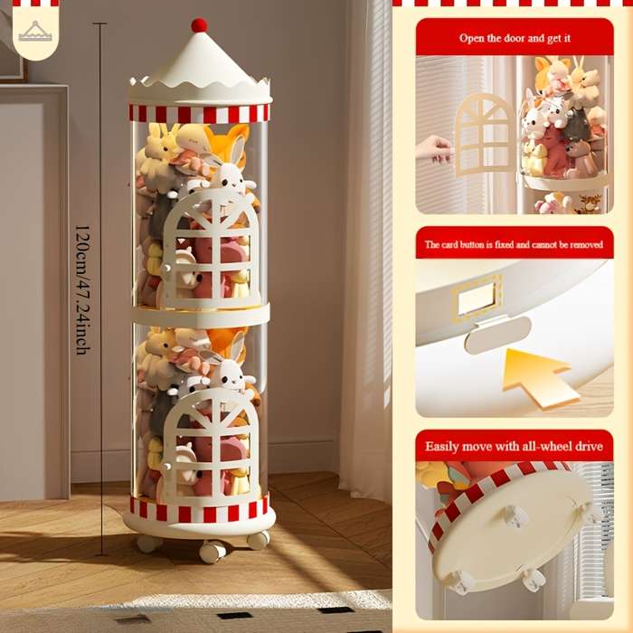 Storage And Organizationsize Mobile Model 172Cm Three Layers