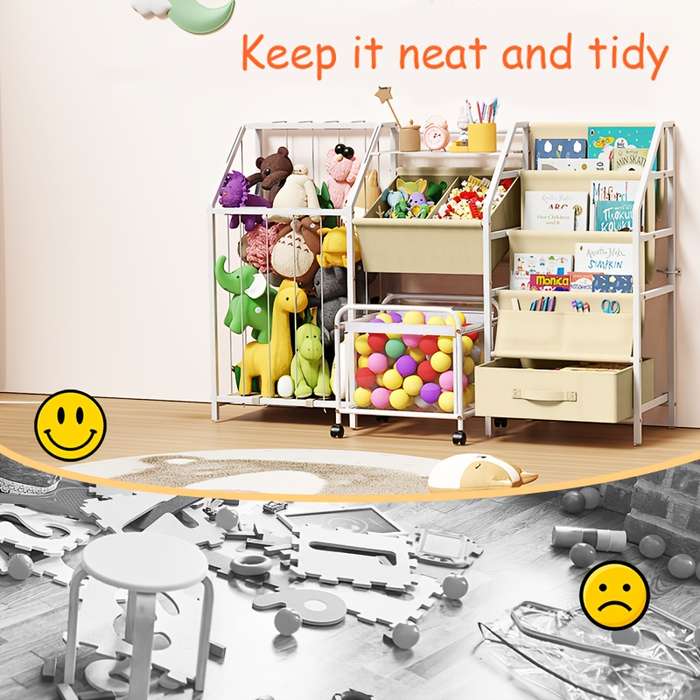 Storage And Organizationcolor White