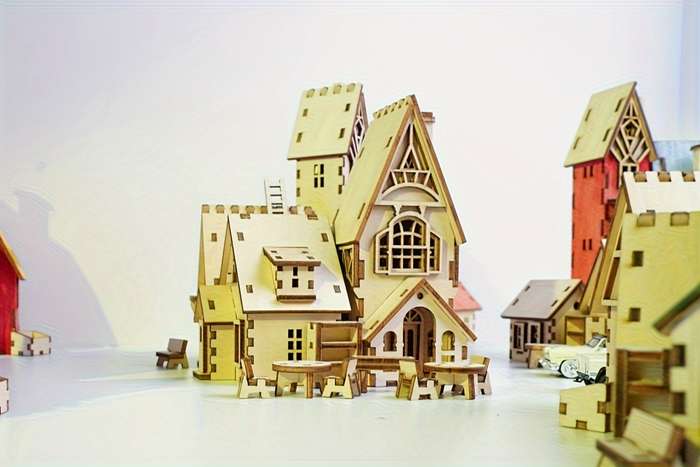 Building Toy Architectural Model Toy Set