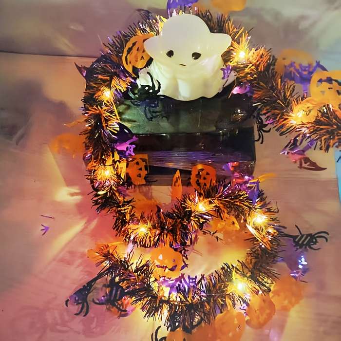 Halloween Decorations Color Warm Color Model 2 Meters 20 Lights