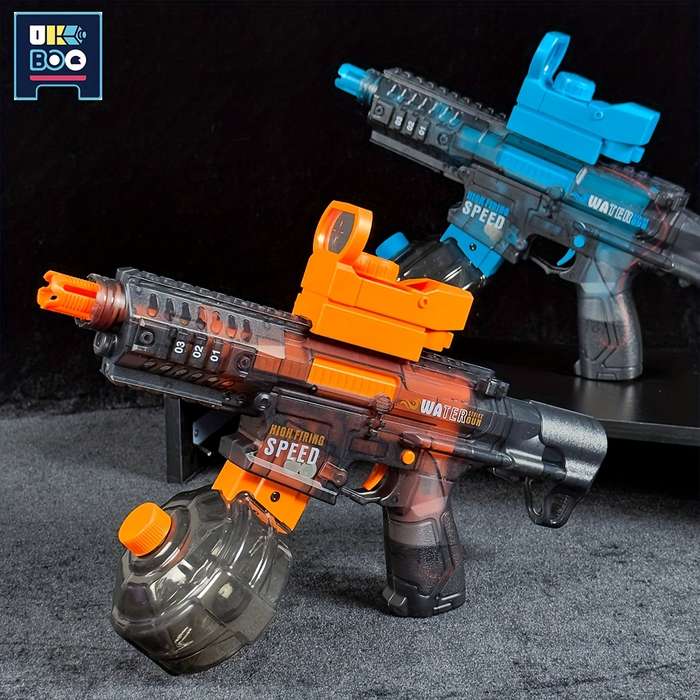 Toy Guns Color Blue And Grey