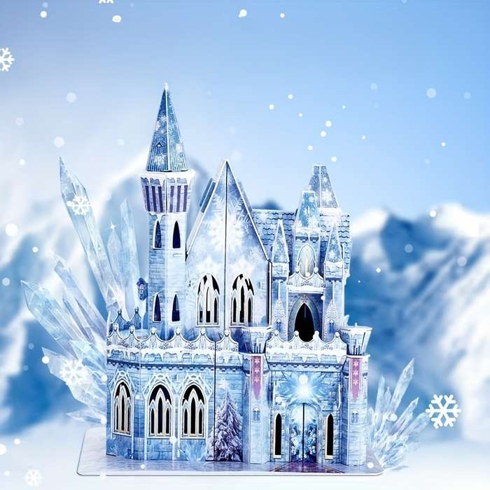 Building Toy Architectural Model Toy Set Style Castle