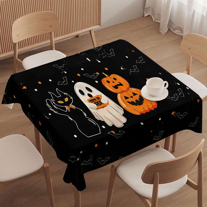 Halloween tablecloth decoration size 152 x 152cm or 60 x 60inch