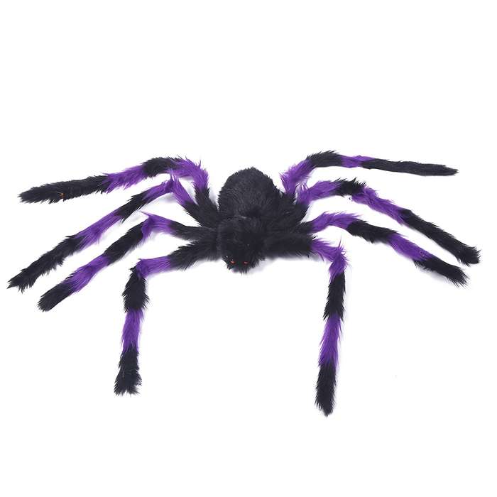 Halloween Decorations Items Purple Spider