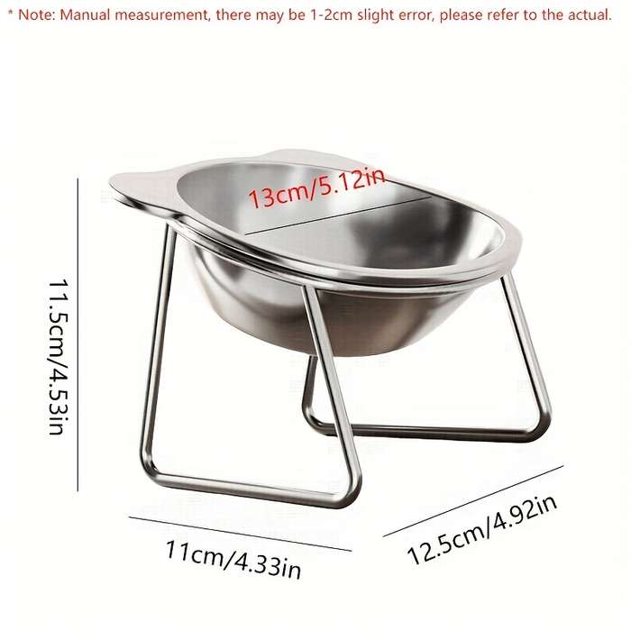 Pet supplies color Bowl  Add  Stand material Stainless Steel