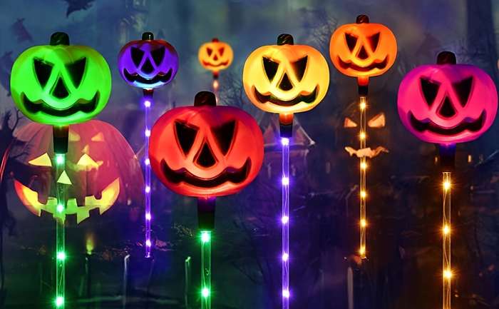 Halloween Decorations Color 6 Pack   Rgb