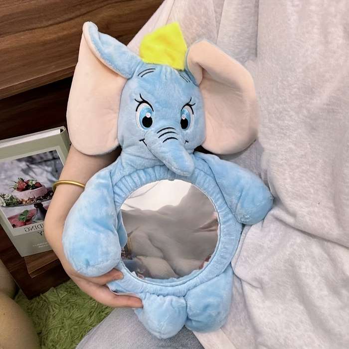 Toy Doll Items Blue Elephant