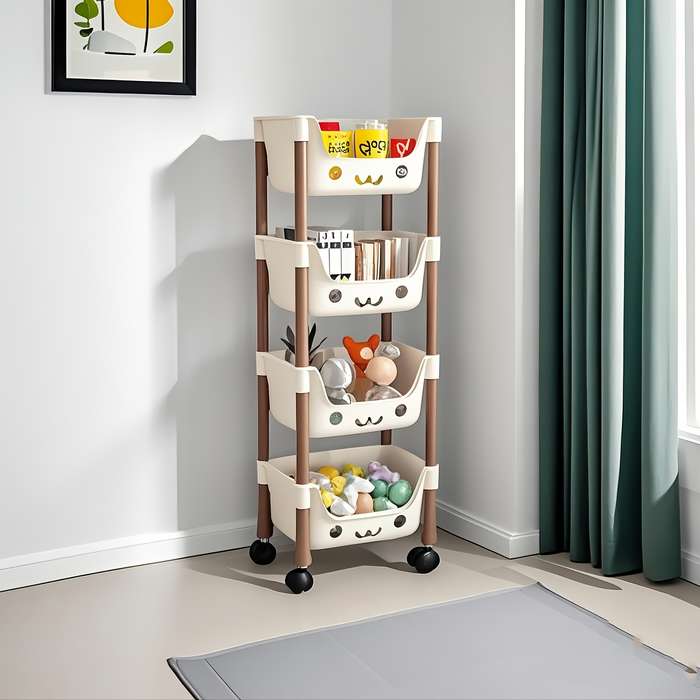 Storage And Organizationsize Five Layers  White