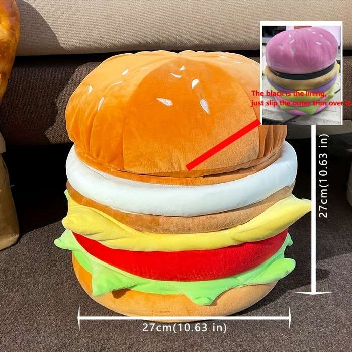 Storage And Organizationcolor Burger Storage Basket  Pink